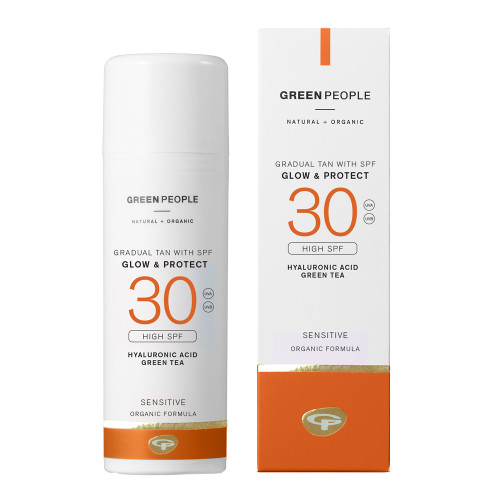 Green People Glow & Protect SPF30 with Tan 150ml Green People Glow & Protect SPF30 with Tan 150ml