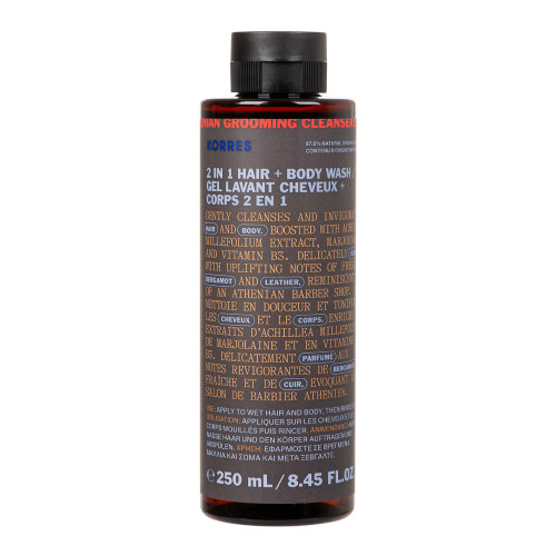 Korres Achillea Mens 2in1 Shampoo & Showergel 250ml Korres Achillea Mens 2in1 Shampoo & Showergel 250ml