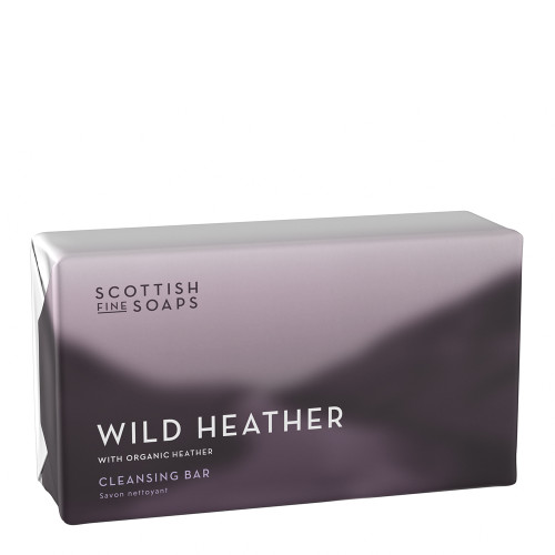 Scottish Fine Soaps Wild Heather Cleansing Bar 220g