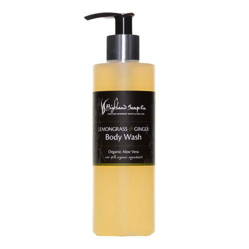 Highland Soap Company Lemongrass & Ginger Body Wash 250ml