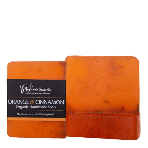 Highland Soap Company Sweet Orange & Cinnamon Soap 150g
