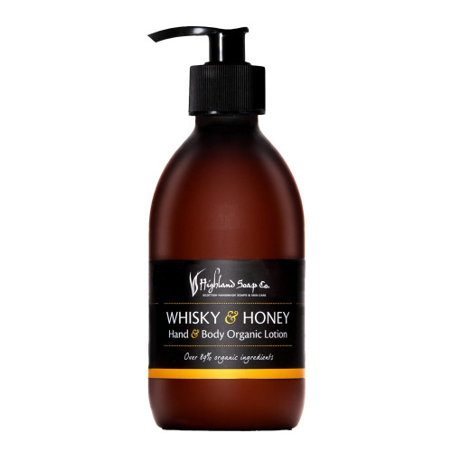 Highland Soap Company Whisky & Honey Hand & Body Lotion 300ml