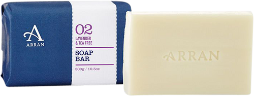 Arran Sense of Scotland Apothecary Lavender & Tea Tree Soap - 300g