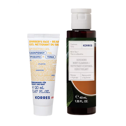 Korres Men’s Face & Body Duo > Free Gift Korres Men’s Face & Body Duo > Free Gift
